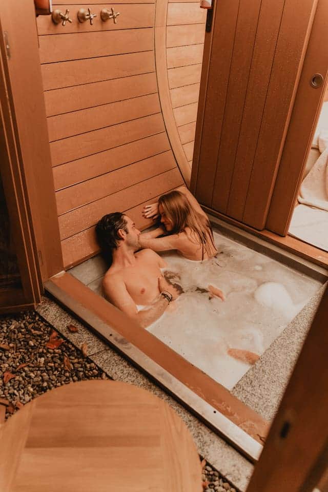 Douche convertible en baignoire